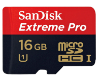 SANDISK 16GB Micro SDHC SDSDQXP-016G-X46 - 179855 - zdjęcie 1